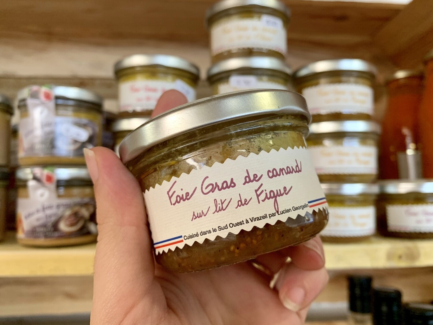 Foie gras de canard sur lit de figue Foie gras de canard sur lit de figue