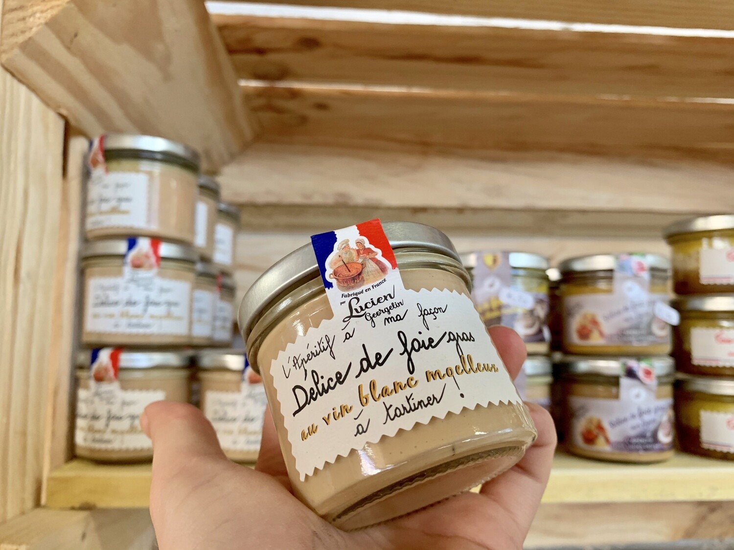 Délice de foie gras au vin blanc moelleux Délice de foie gras au vin blanc moelleux
