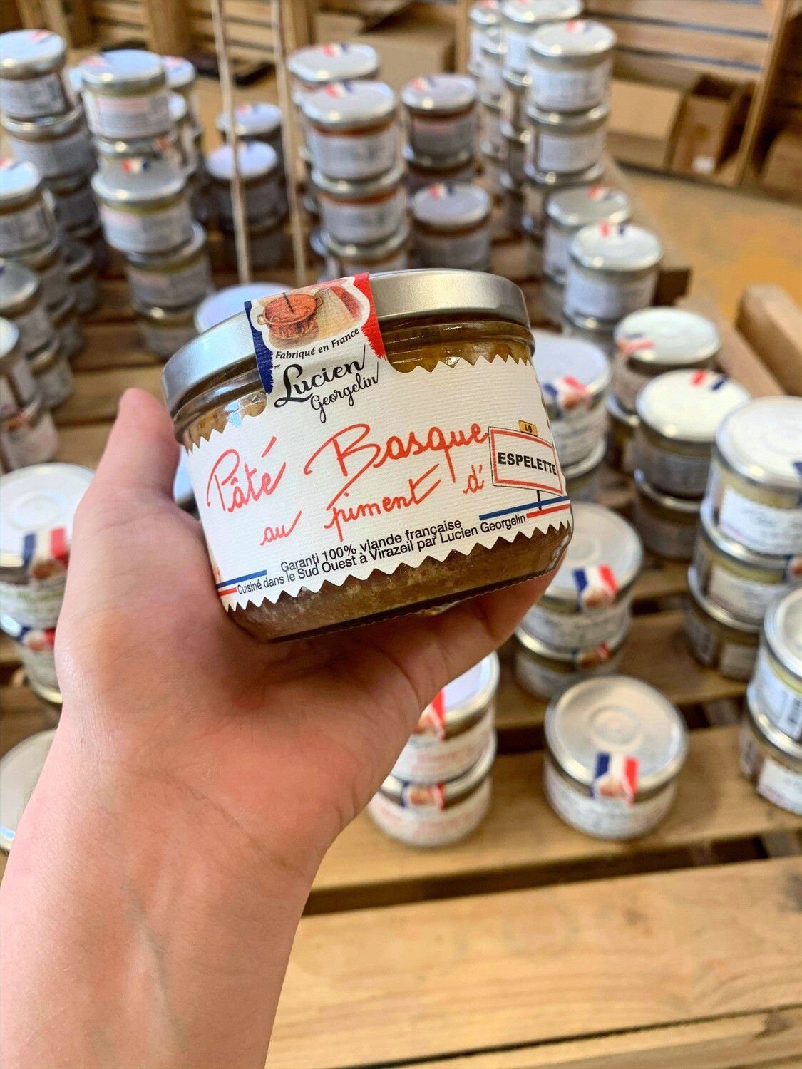 Pâté basque au piment d’Espelette Pâté basque au piment d’Espelette