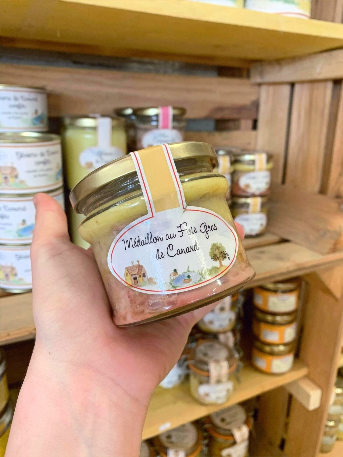 Médaillon au foie gras de Canard Médaillon au foie gras de Canard