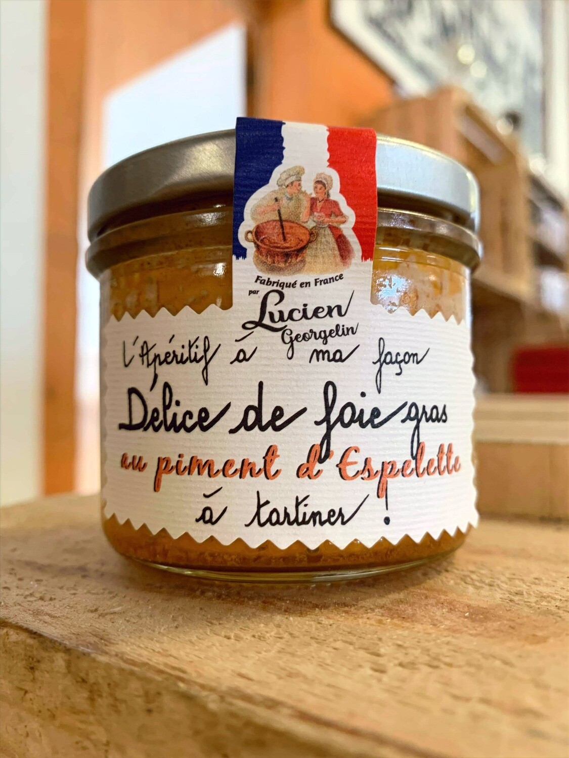 Délice de foie gras au piment d'Espelette Délice de foie gras au piment d'Espelette