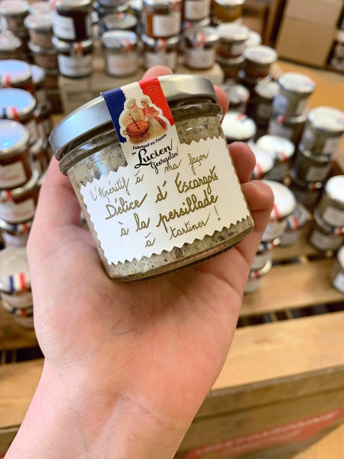 Délice d'escargots à la persillade à tartiner Délice d'escargots à la persillade à tartiner