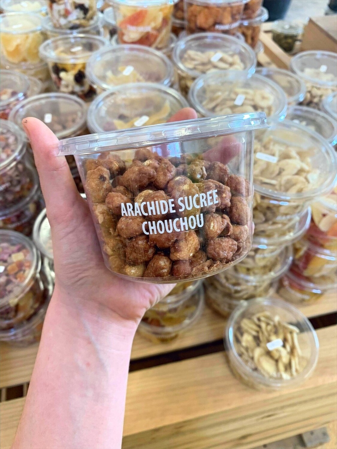 Chouchous (cacahuètes caramélisées)