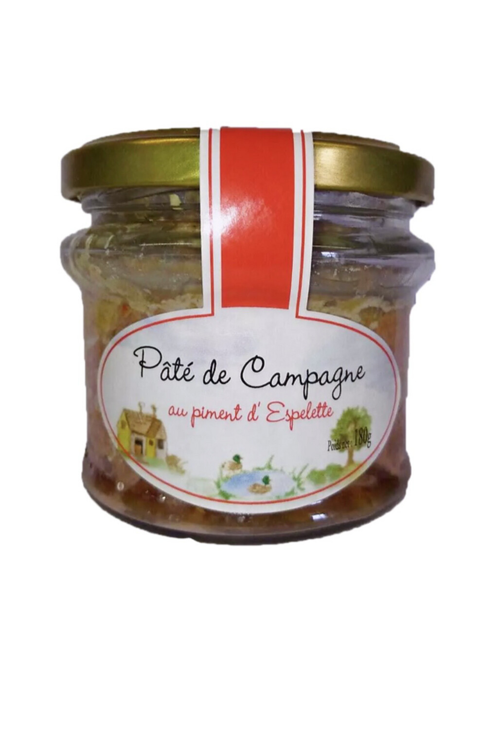 Pâté de campagne au piment d&#39;Espelette