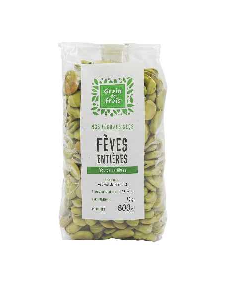 Fèves entières 