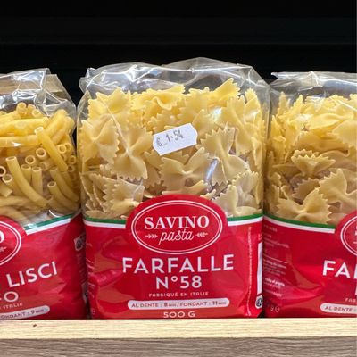 Pâte farfalle