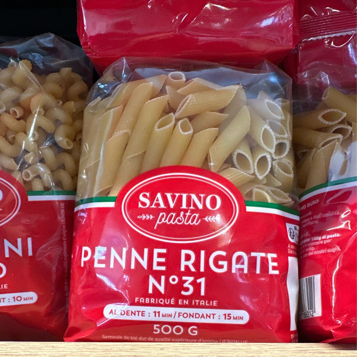 Pâtes Penne Rigate n31