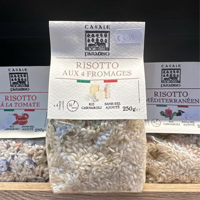 Risotto aux 4 fromages