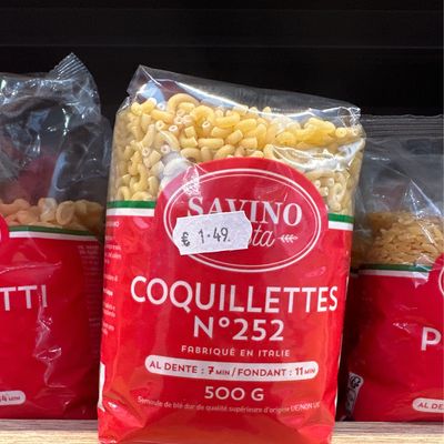 Pâtes coquillettes n252