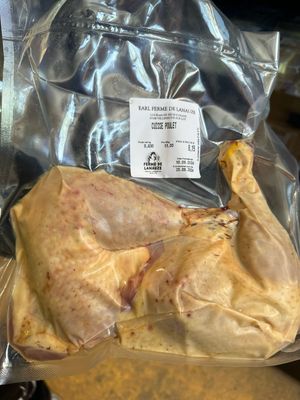 Cuisses de poulet fermier