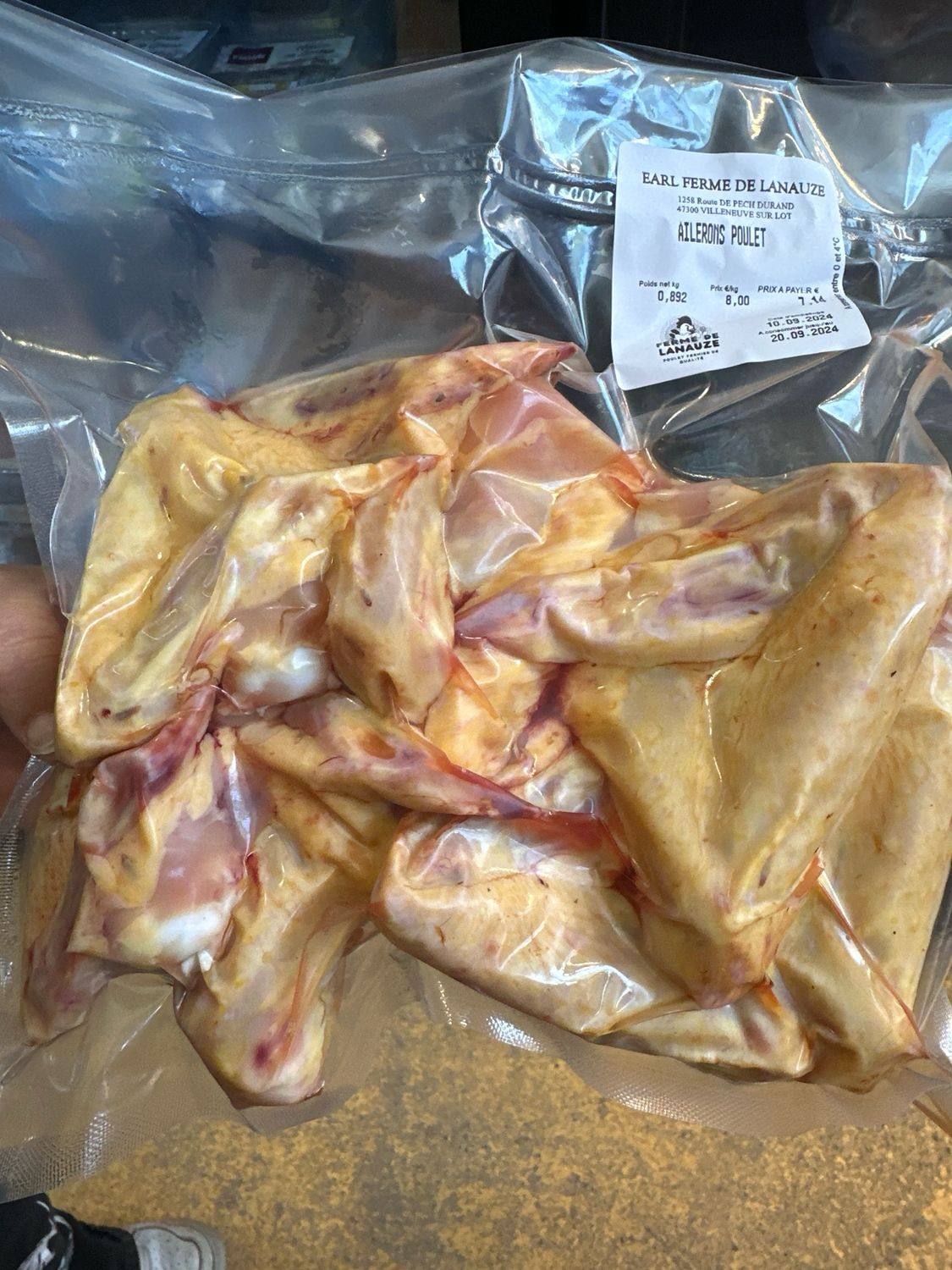Ailerons de poulet