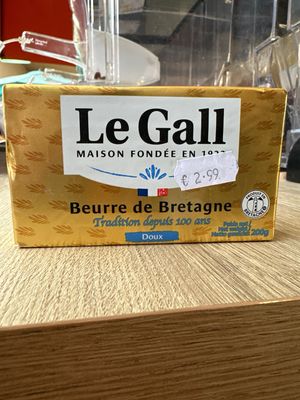 Beurre doux