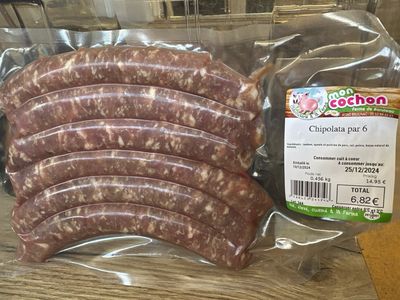 Chipolata de porc