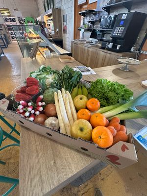 Corbeille de la semaine (fruits &amp; légumes)