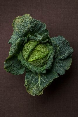 Chou vert frisé (la pièce)