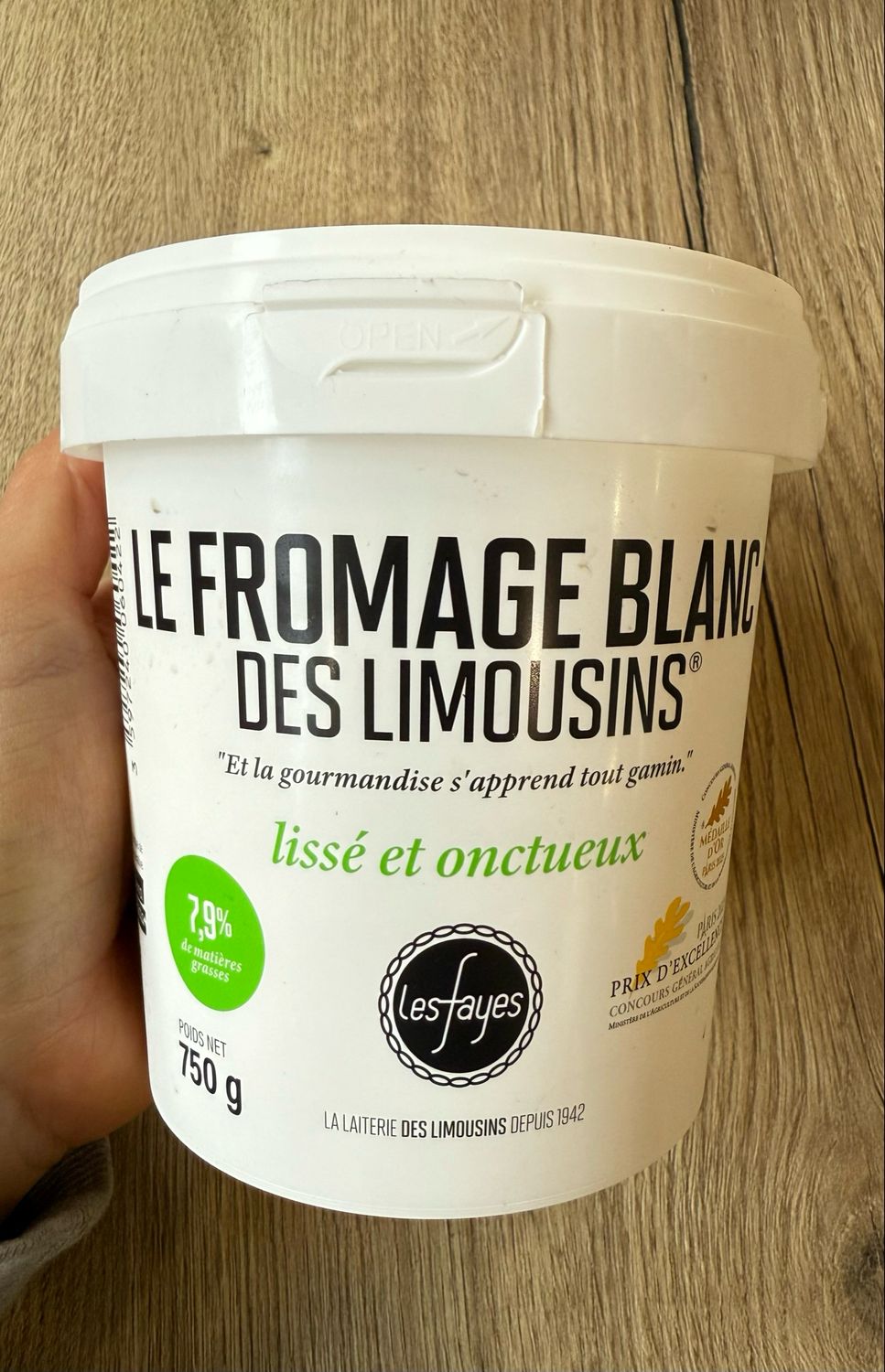 Fromage blanc des Limousins