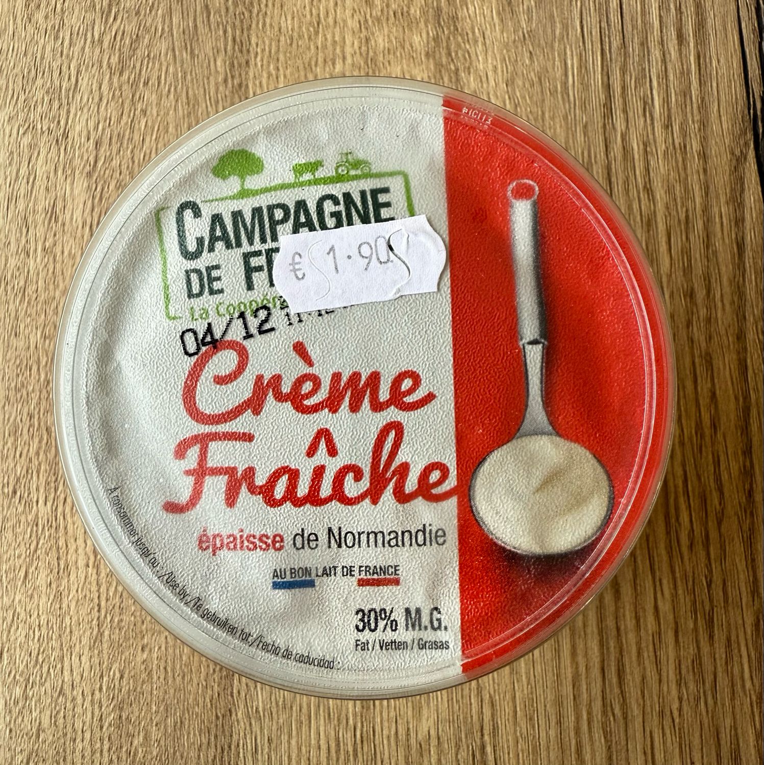 Crème fraîche épaisse