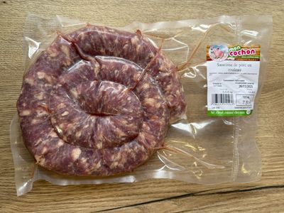Saucisse de Porc en rouleau
