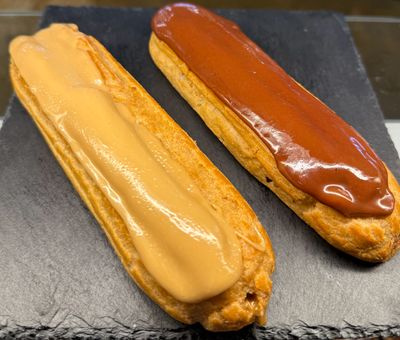 Éclair café ou chocolat
