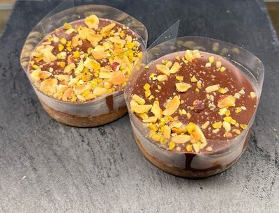 Sablé crémeux chocolat