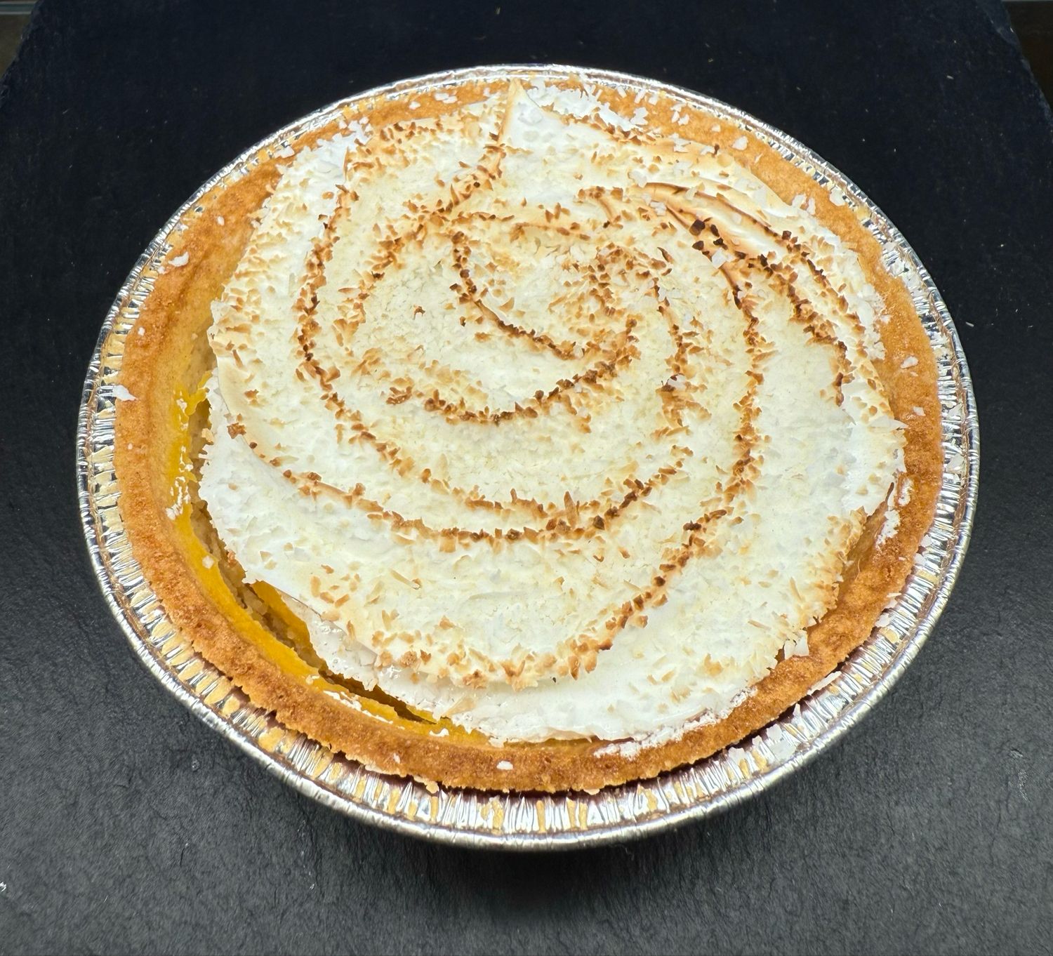 Tartelette fruit de la passion meringuée