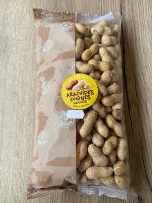 Arachides coques grillées