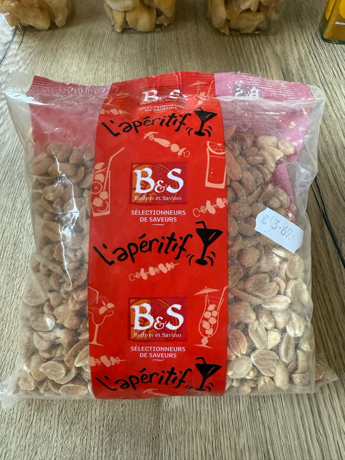 Arachides blanchies grillées à l’huile (500g)