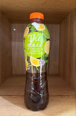 Thé glacé citron - citron vert