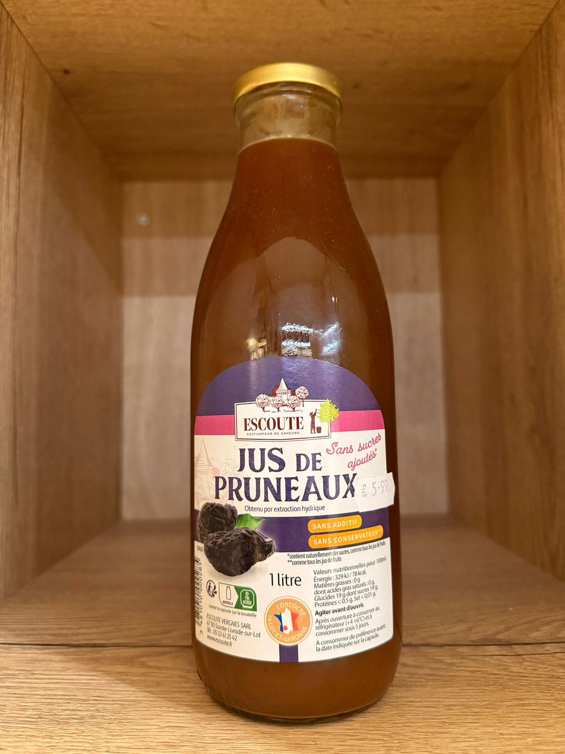 Jus de pruneaux
