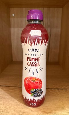 Sirop pomme cassis