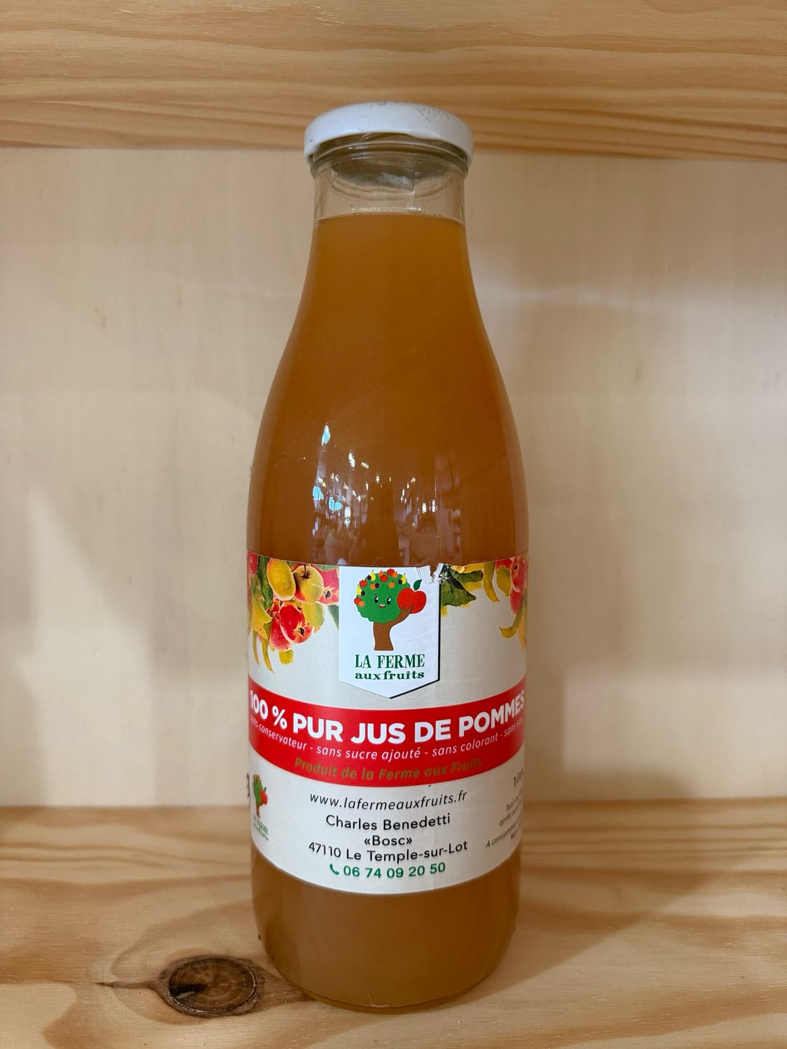 Caisse jus de pomme X10