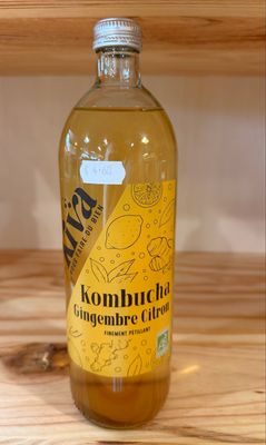 Kombucha gingembre citron