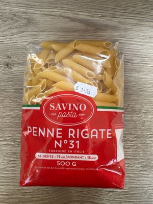 Pâtes Penne Rigate n31