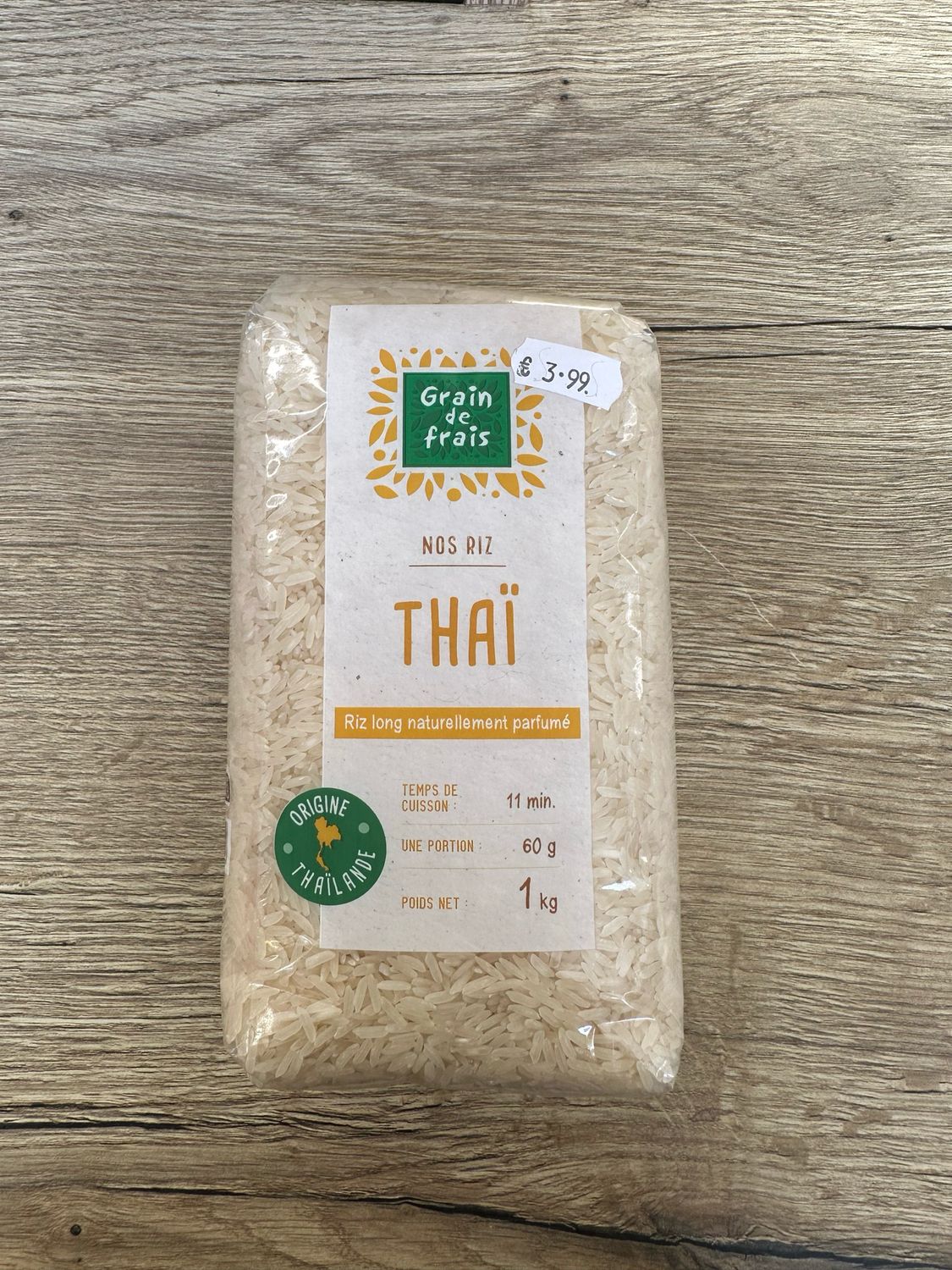 Riz thaï (1kg)