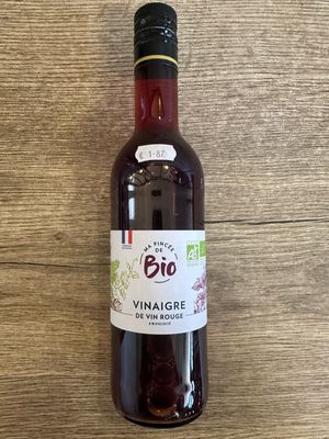 Vinaigre de vin rouge bio