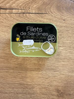 SARDINES à l’huile d’olive vierge extra