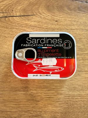SARDINES au piment d’Espelette