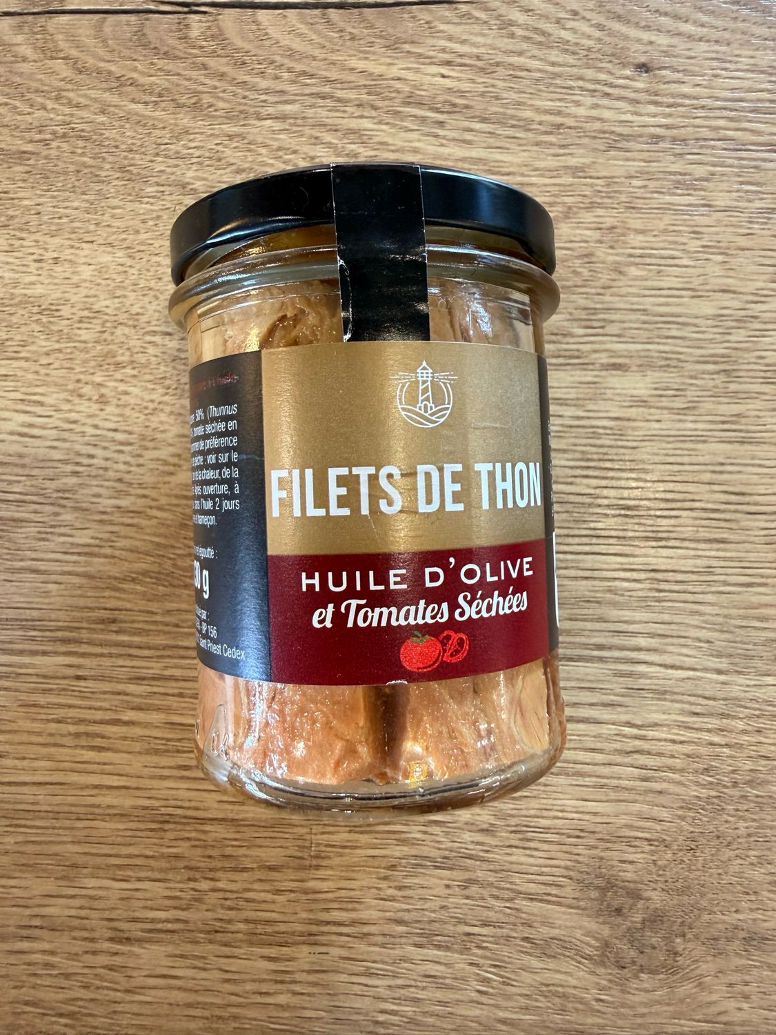 Filets de thon huile d’olive et tomates séchées