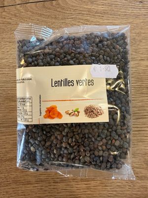 Lentilles vertes