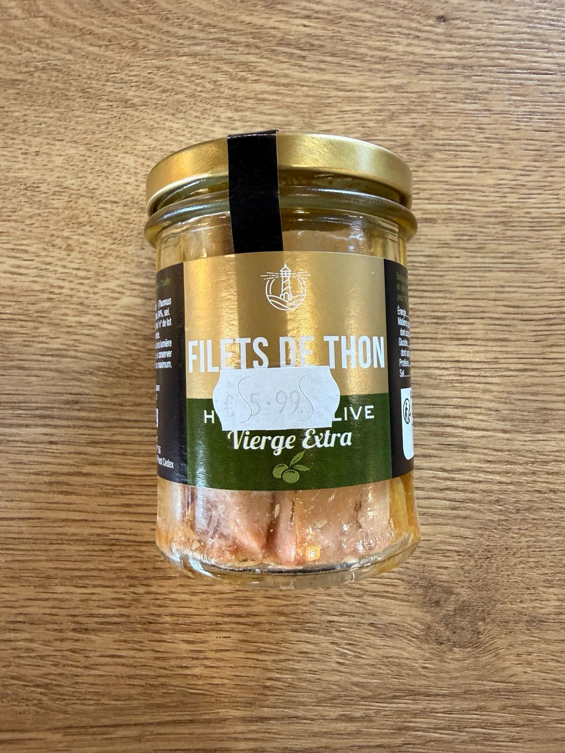 Filets de thon à l’huile d’olive