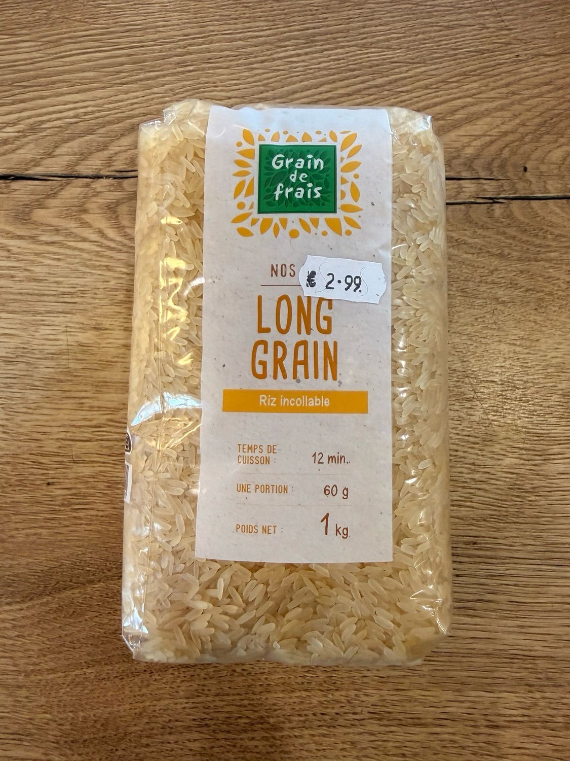 Riz long grain