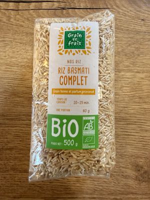 Riz Basmati complet