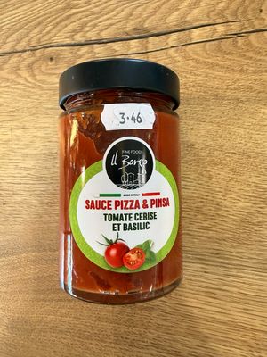 Sauce tomate cerise et basilic