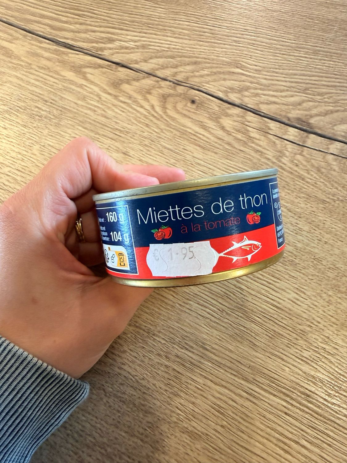 Miettes de thon à la tomate