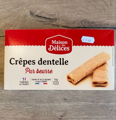 Crêpes dentelle pur beurre
