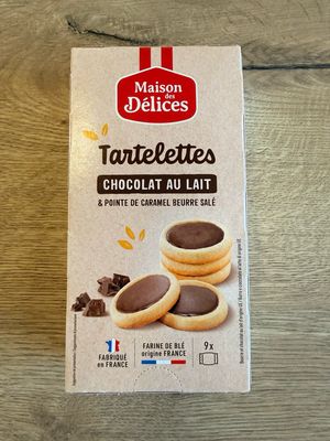Tartelettes chocolat au lait