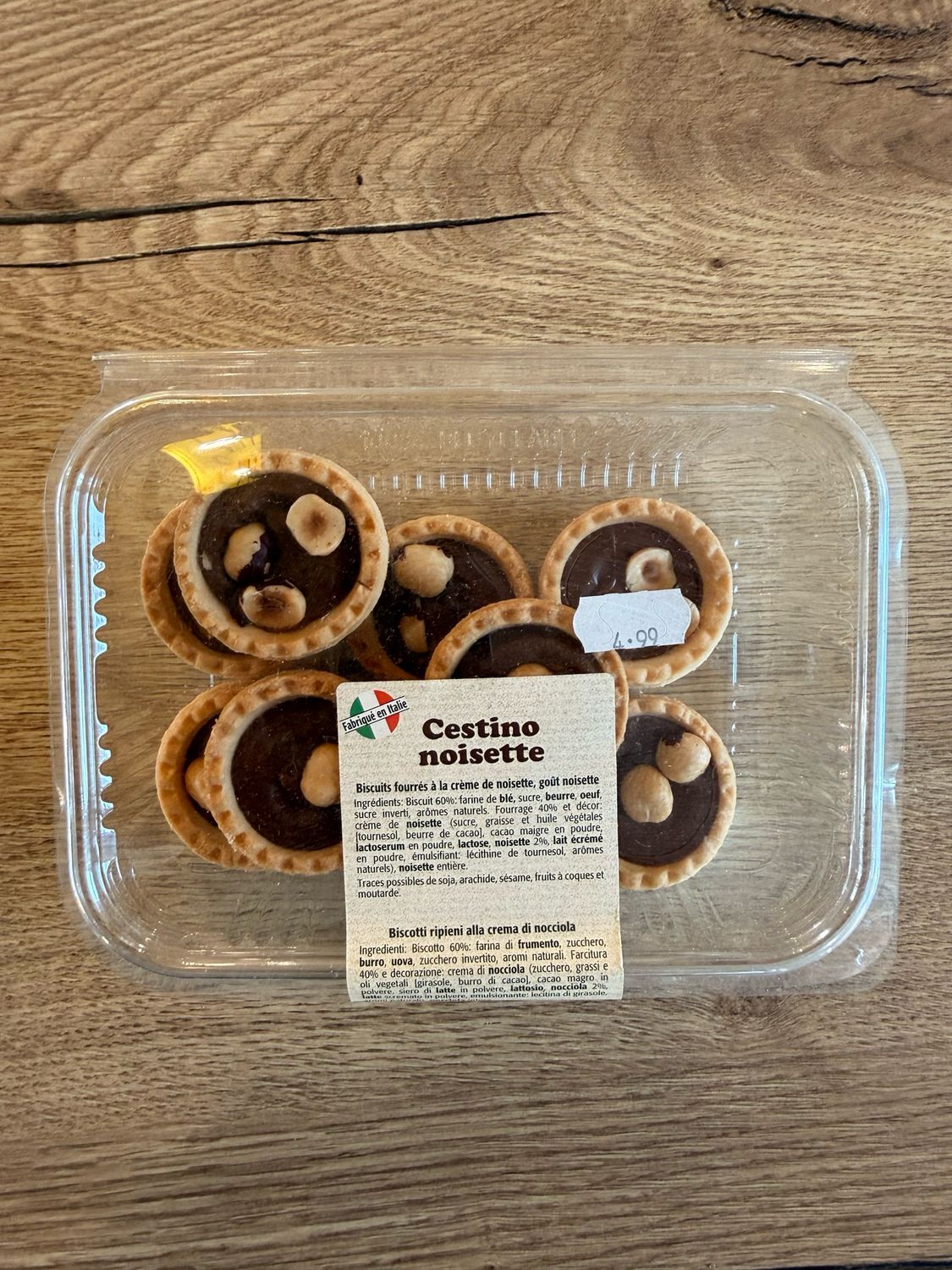 Cestino noisette