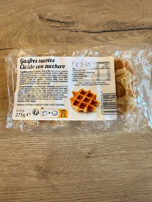 Gaufres sucrées