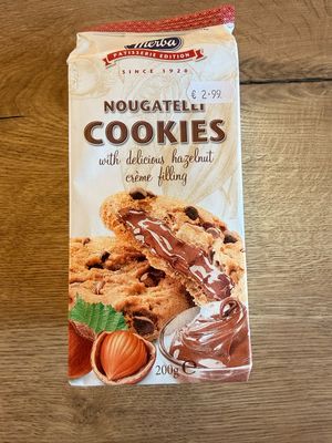 Cookies chocolat noisette