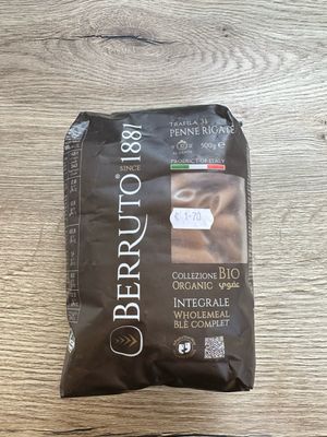 Pâte Penne rigate 500gr bio